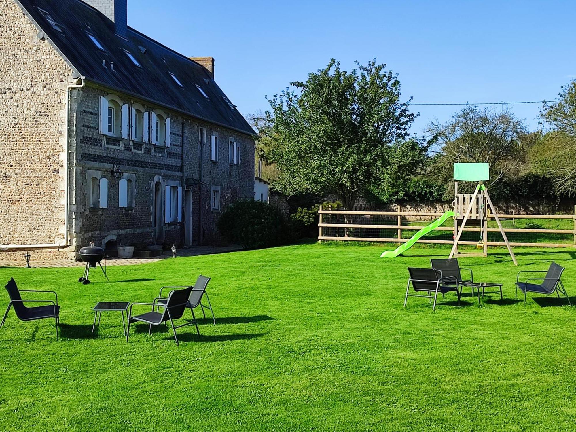 Gites Et Spa - Manoir Des Falaises Saint-Jouin-Bruneval ภายนอก รูปภาพ